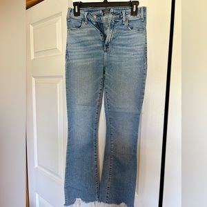 Abercrombie & Fitch jeans.